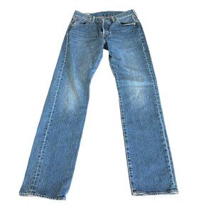 Levi's Premium 501 Men's Blue Jeans Button Fly Denim Pants W 30 x L 34
